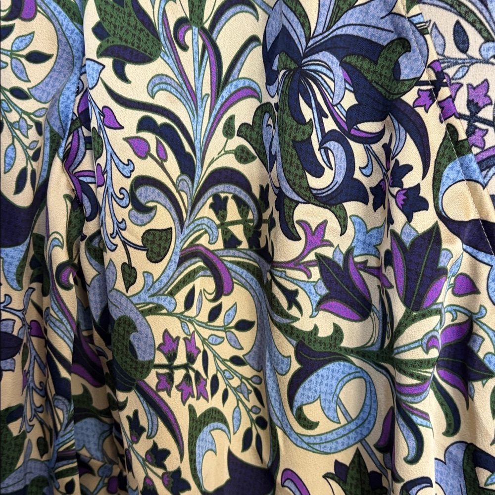 Nwt Zara Multicolor Long Sleeve Dress gorgeous colors - Picture 4 of 6